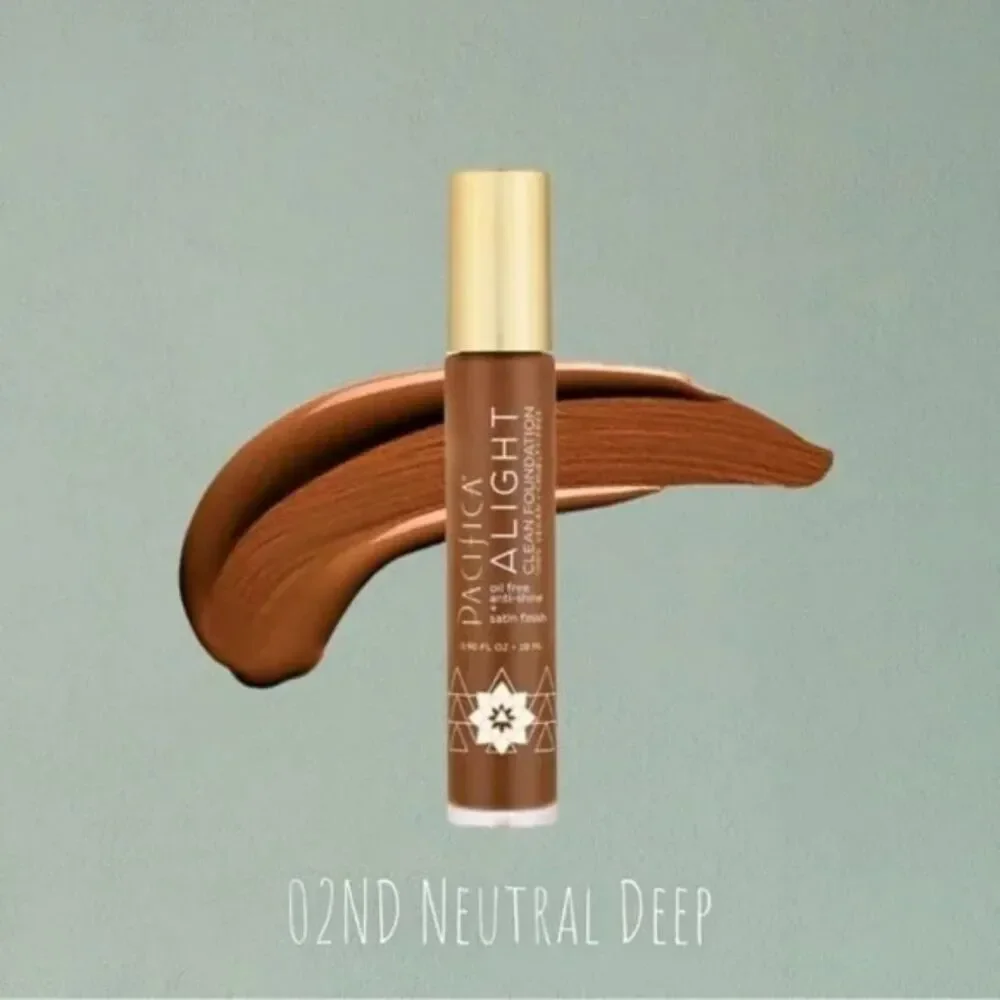 Pacifica Alight Clean Foundation 0.9 oz 02ND Neutral Deep